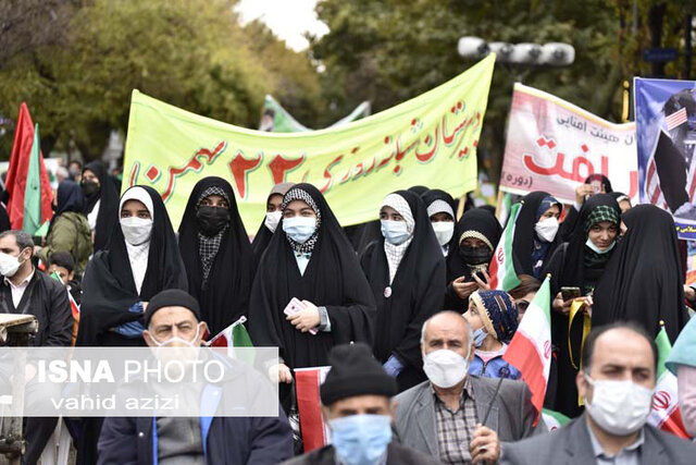 گزارش تصویری/ اجتماع 13 آبان روز ملی مبارزه با استکبار در بجنورد