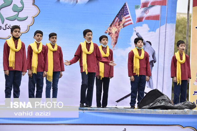 گزارش تصویری/ اجتماع 13 آبان روز ملی مبارزه با استکبار در بجنورد