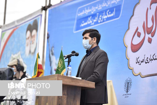 گزارش تصویری/ اجتماع 13 آبان روز ملی مبارزه با استکبار در بجنورد