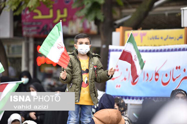 گزارش تصویری/ اجتماع 13 آبان روز ملی مبارزه با استکبار در بجنورد