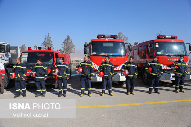 /گزارش تصویری/ رزمایش ترافیکی طرح زمستانه در خراسان شمالی