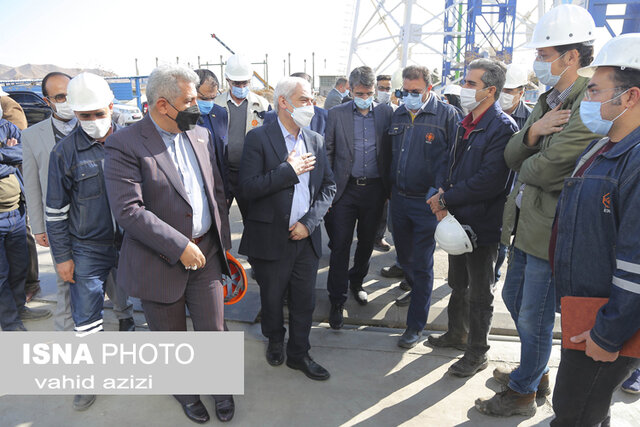 گزارش تصویری/ بازدید معاون وزیر صمت از مجتمع فنی فولاد اسفراین