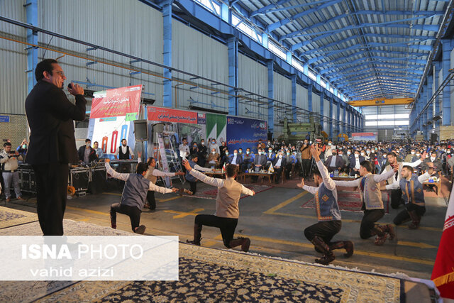 گزارش تصویری/ بازدید معاون وزیر صمت از مجتمع فنی فولاد اسفراین