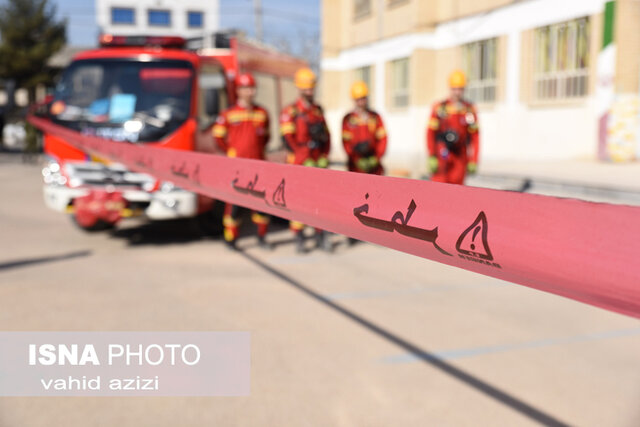 /گزارش تصویری/ بیست و سومین مانور مانور ایمنی در برابر زلزله در مدارس بجنورد