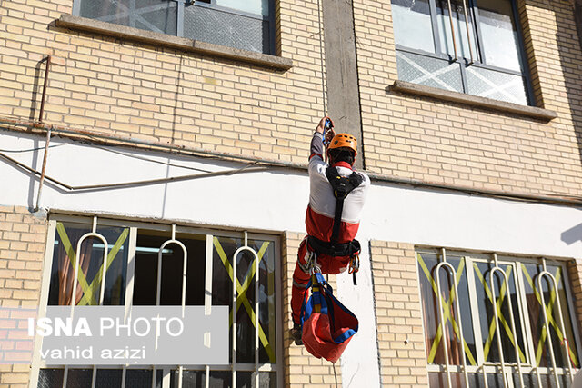 /گزارش تصویری/ بیست و سومین مانور مانور ایمنی در برابر زلزله در مدارس بجنورد