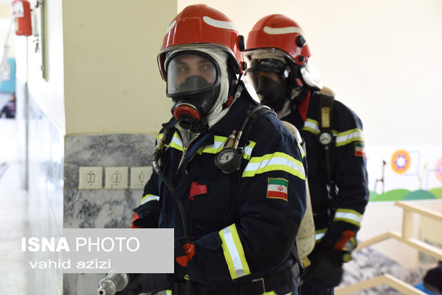/گزارش تصویری/ بیست و سومین مانور مانور ایمنی در برابر زلزله در مدارس بجنورد