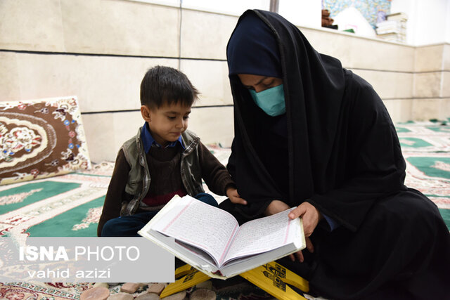 محفل انس با قرآن در حسینیه شهدا مصلی امام خمینی (ره) بجنورد