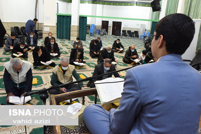 محفل انس با قرآن در حسینیه شهدا مصلی امام خمینی (ره) بجنورد