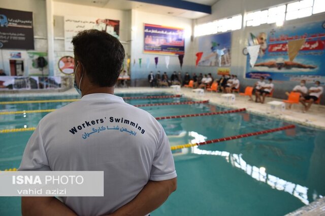 برگزاری سومین دوره مسابقات شنا قهرمانی کارگران کشور در بجنورد