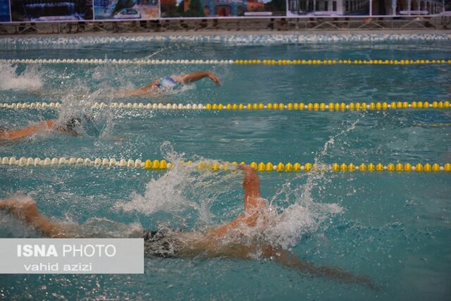 برگزاری سومین دوره مسابقات شنا قهرمانی کارگران کشور در بجنورد