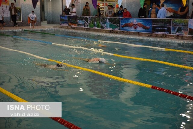 برگزاری سومین دوره مسابقات شنا قهرمانی کارگران کشور در بجنورد