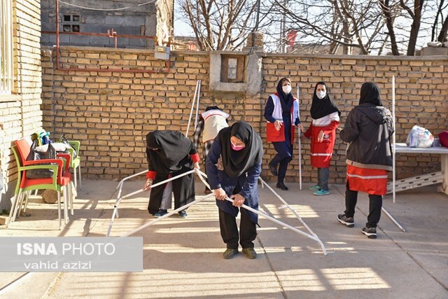 اردوی جهادی روستای طراقی ترک استان خراسان شمالی