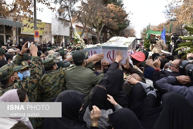 استقبال از 2 شهید مفقودالاثر در بجنورد / اینجا دیار شهداست