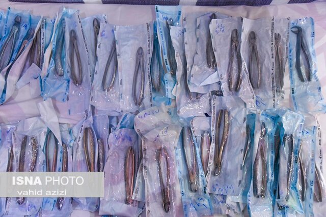 اردوی جهادی بسیج جامعه پزشکی در روستایه برزنه گرمه خراسان شمالی