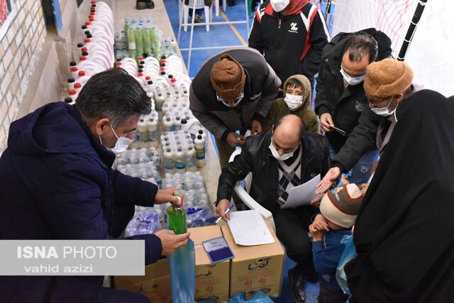 اردوی جهادی بسیج جامعه پزشکی در روستایه برزنه گرمه خراسان شمالی