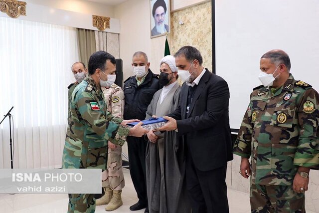 آیین معارفه فرمانده تیپ ۱۳۰ شهید دلجویان ارتش در خراسان شمالی