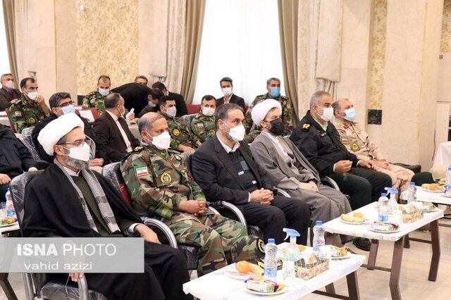 آیین معارفه فرمانده تیپ ۱۳۰ شهید دلجویان ارتش در خراسان شمالی