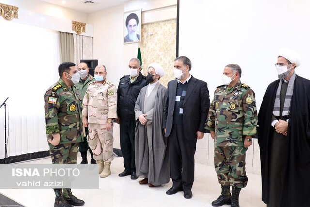 آیین معارفه فرمانده تیپ ۱۳۰ شهید دلجویان ارتش در خراسان شمالی