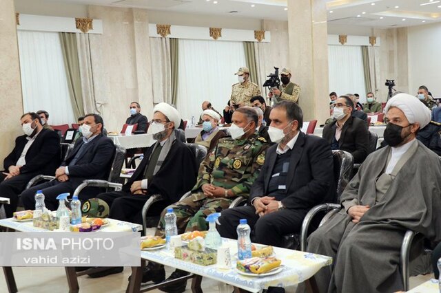 آیین معارفه فرمانده تیپ ۱۳۰ شهید دلجویان ارتش در خراسان شمالی