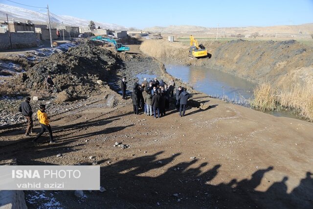 لایروبی رودخانه اترک خراسان شمالی