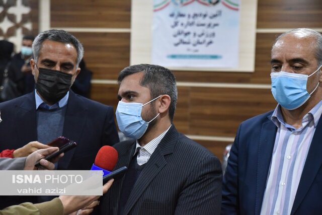 آیین تکریم و معارفه سرپرست اداره کل ورزش و جوانان استان خراسان شمالی