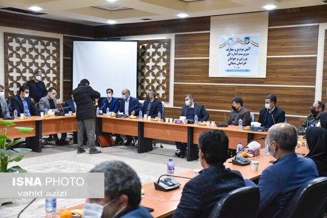 آیین تکریم و معارفه سرپرست اداره کل ورزش و جوانان استان خراسان شمالی