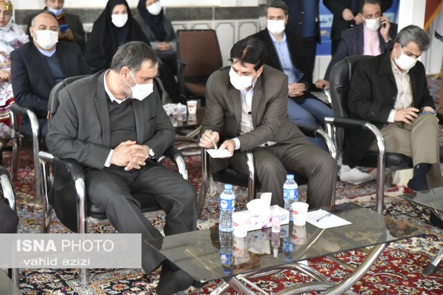 آیین افتتاح پروژه آبرسانی به ۴۱ روستای اسفراین خراسان شمالی