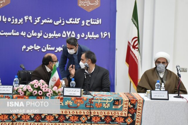 افتتاح و کلنگ زنی پروژههای دهه فجر در شهرستان جاجرم