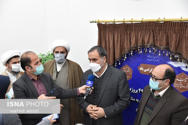 افتتاح و کلنگ زنی پروژههای دهه فجر در شهرستان جاجرم