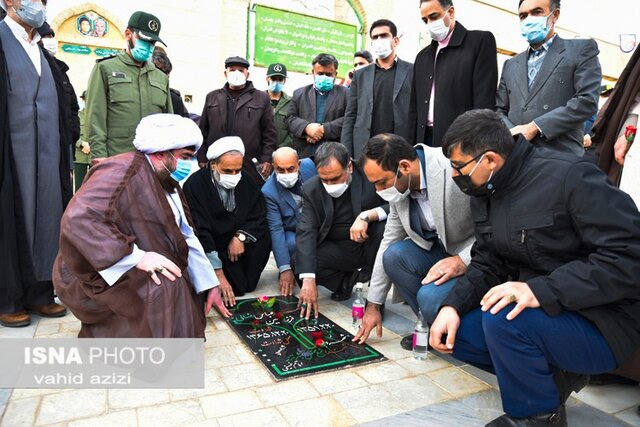 افتتاح پروژههای دهه فجر شهرستان گرمه در خراسان شمالی