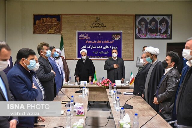 افتتاح پروژههای دهه فجر شهرستان گرمه در خراسان شمالی