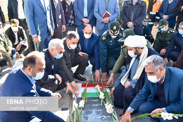 افتتاح و کلنگ زنی پروژههای دهه فجر در شهرستان شیروان