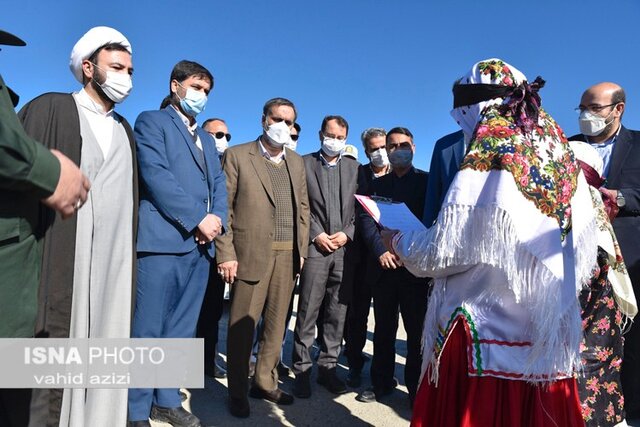 افتتاح پروژههای دهه فجر شهرستان راز و جرگلان در خراسان شمالی