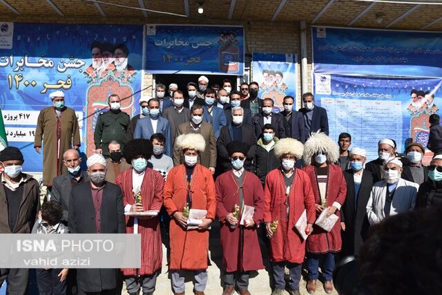 افتتاح پروژههای دهه فجر شهرستان راز و جرگلان در خراسان شمالی