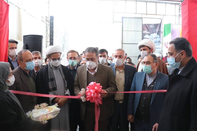 افتتاح چند پروژه عمرانی به مناسبت دهه فجر در شهرستان بجنورد