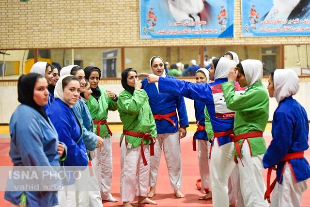 ششمین مرحله اردوی آماده سازی تیم ملی کوراش بانوان