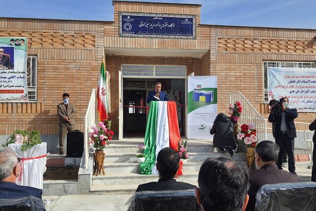 افتتاح خوابگاه دخترانه پروفسور مریم میرزاخانی شهر زیارت در خراسان شمالی