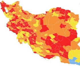 تغییر رنگ کرونایی ۲ شهرستان خراسان شمالی به قرمز 