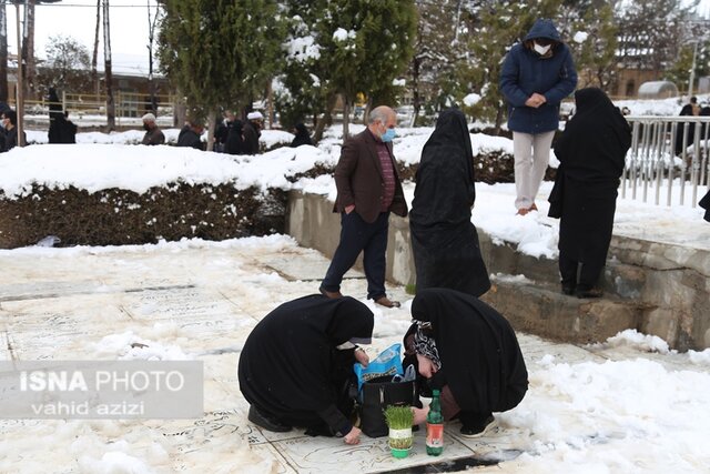 زیارت اهل قبور خراسان شمالی در پنجشنبه آخر سال