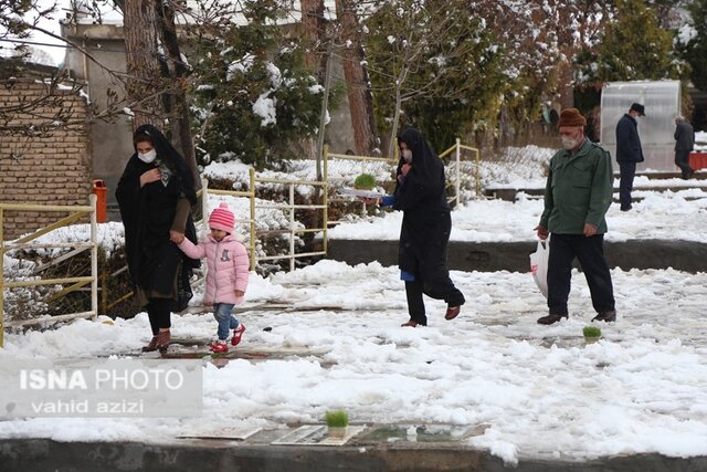 زیارت اهل قبور خراسان شمالی در پنجشنبه آخر سال