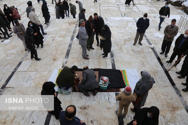 زیارت اهل قبور خراسان شمالی در پنجشنبه آخر سال