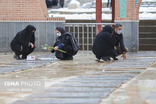 زیارت اهل قبور خراسان شمالی در پنجشنبه آخر سال