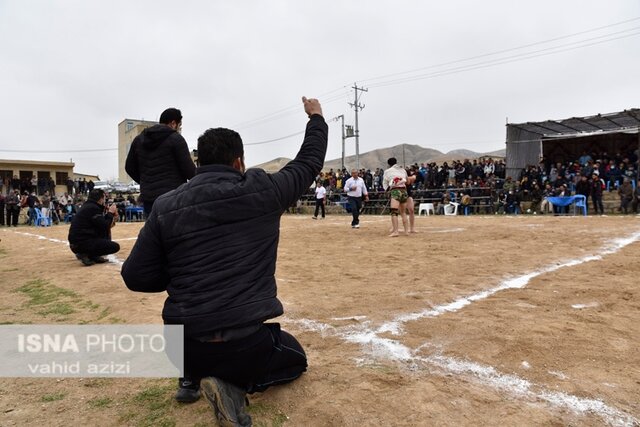 مسابقات کشتی با چوخه شرق کشور در مانه و سملقان