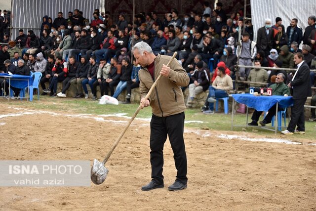 مسابقات کشتی با چوخه شرق کشور در مانه و سملقان