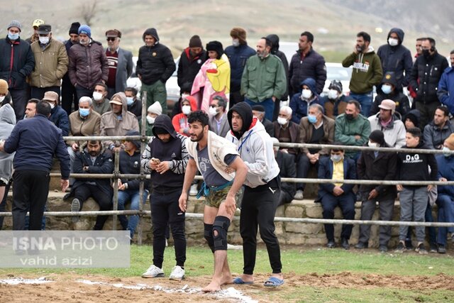 مسابقات کشتی با چوخه شرق کشور در مانه و سملقان