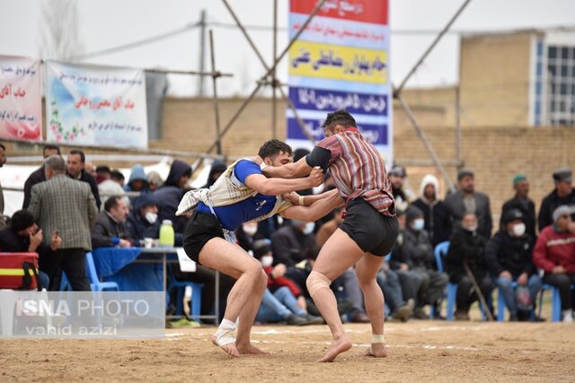 مسابقات کشتی با چوخه شرق کشور در مانه و سملقان