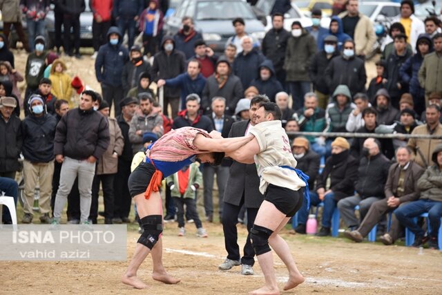 مسابقات کشتی با چوخه شرق کشور در مانه و سملقان