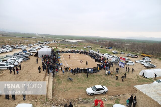 مسابقات کشتی با چوخه شرق کشور در مانه و سملقان