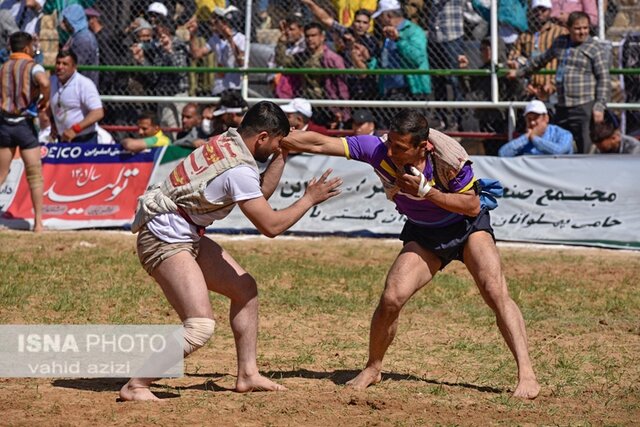 مسابقات قهرمانی کشتی با چوخه کشور در اسفراین