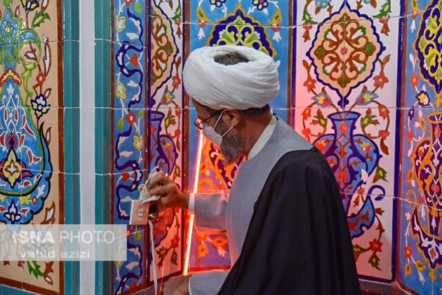 غبارروبی مساجد خراسان شمالی در ماه میهمانی خدا